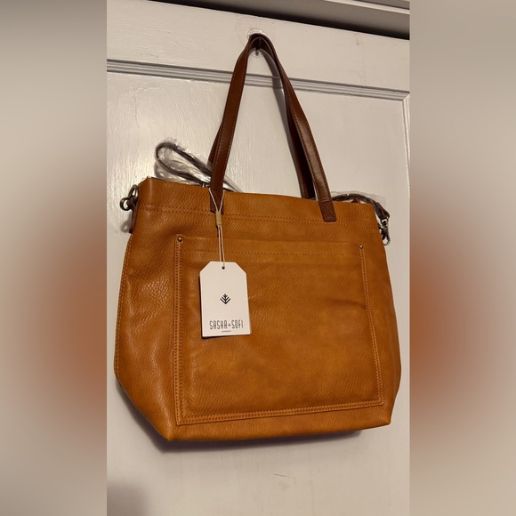 Sasha + Sofi Addison Tote Vegan Leather NWT MMS Studio - Picture 6 of 8